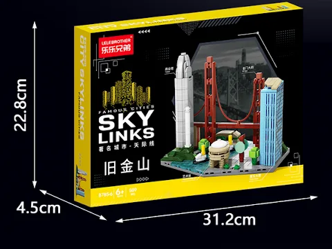 Klemmbaustein-Architektur-Serie | Skyline | 509 Klemmbausteine – Bild 4 – LEGO