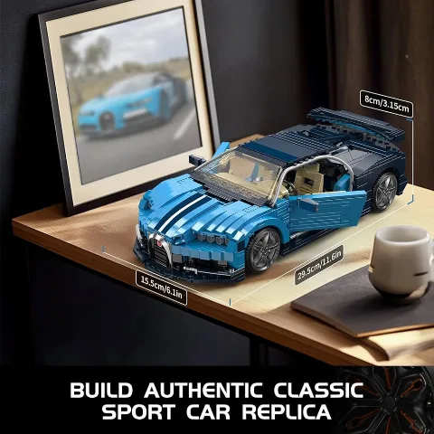 Klemmbaustein-Auto | 1222 Teile | MouldKing – Bild 3 – LEGO