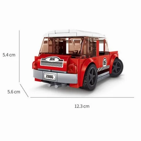 Klemmbaustein Auto-Set | 115 Klemmbausteine | Wange 2885 – Bild 3 – LEGO