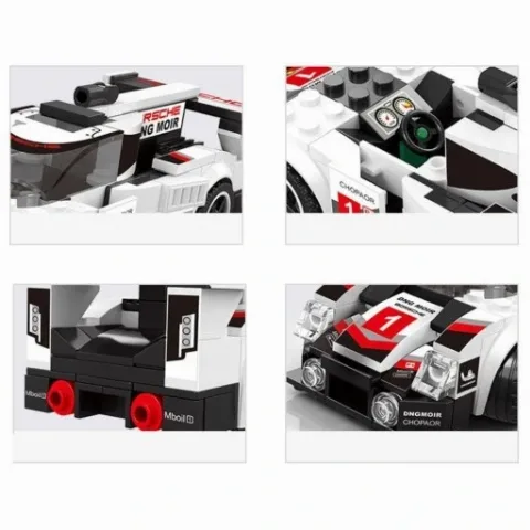 Klemmbaustein Auto-Set  | 175 Klemmbausteine | Wange 2883 – Bild 2 – LEGO