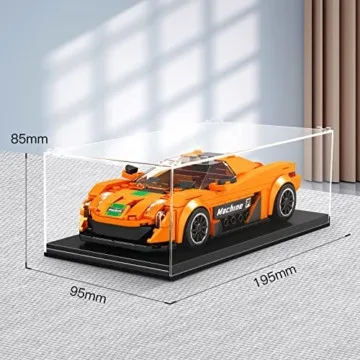 Klemmbaustein Auto Sets | 306+ Klemmbausteine mit Displaybox | Mould King 27004 – Bild 5 – LEGO