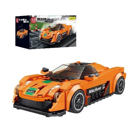 Klemmbaustein Auto Sets | 306+ Klemmbausteine mit Displaybox | Mould King 27004 – Bild 2 – LEGO