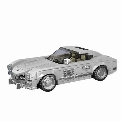 Klemmbaustein Auto Sets | 322+ Klemmbausteine mit Displaybox | Mould King 27037 – Bild 2 – LEGO