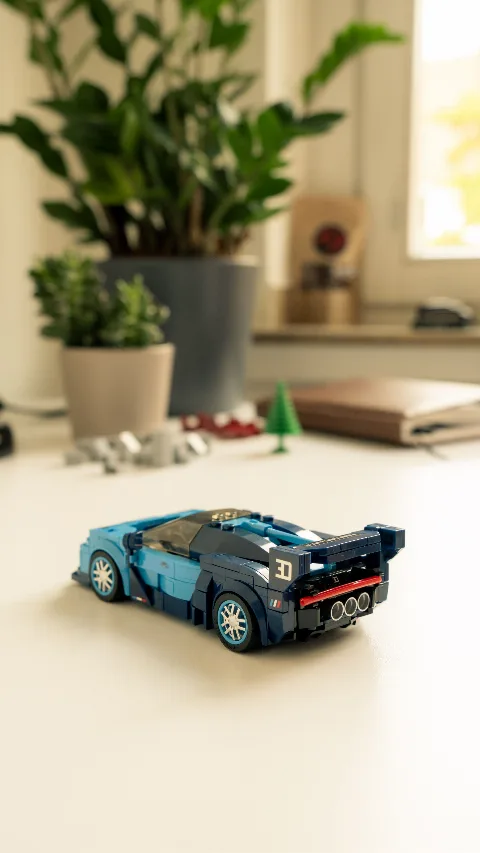 Klemmbaustein Auto Sets  | 336+ Klemmbausteine mit Displaybox | Mould King 27001 – Bild 2 – LEGO