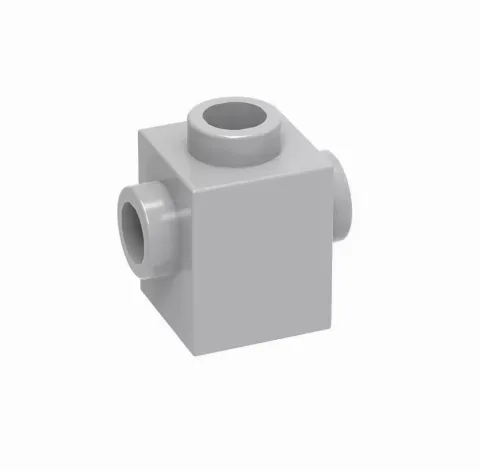 Klemmbaustein, Brick, Mod. 1 x 1 w. Studs 2 Sides, Opposite | 47905 | 100 Stück – Bild 3 – LEGO