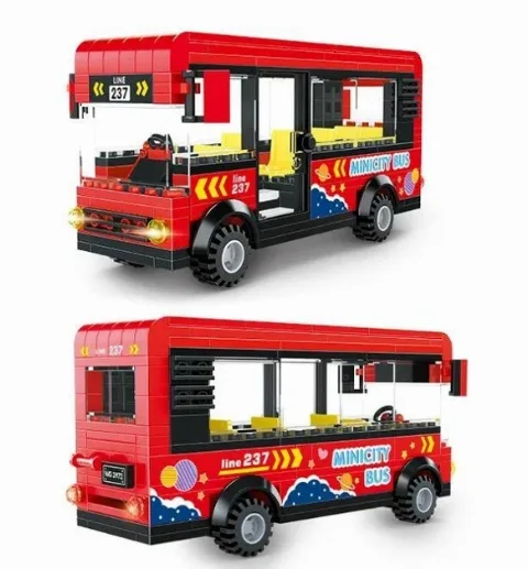 Klemmbaustein-Citybus  | 299 Klemmbausteine | Wange 3972 – Bild 2 – LEGO