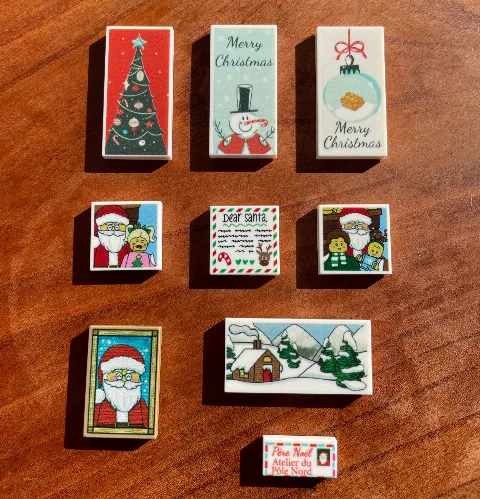 Klemmbaustein Einzelteile-Sets "Weihnachten" – Bild 1 – LEGO
