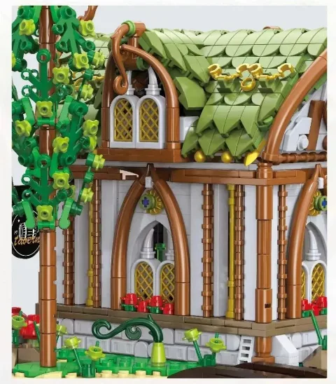 Klemmbaustein-Fantasie-Tal | 2867 Klemmbausteine "The ElvenTavern" – Bild 2 – LEGO