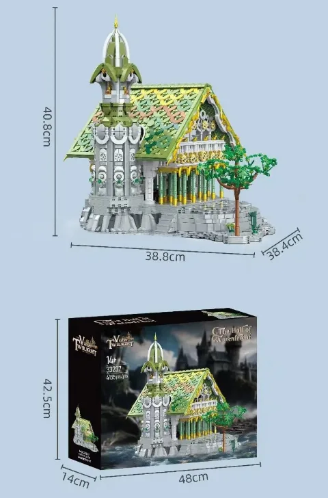 Klemmbaustein-Fantasie-Tal | 4155 Klemmbausteine "The Hall of the Waterfront" – Bild 5 – LEGO