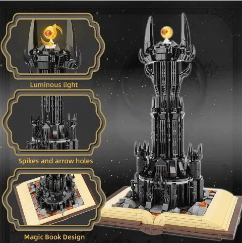 Klemmbaustein Fantasie-Turm-Set | MJI 13010 Castle Magic Book | 969 Klemmbauste – Bild 2 – LEGO
