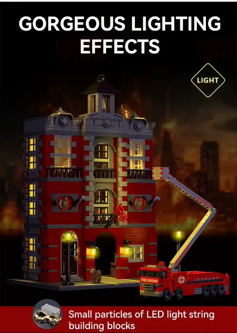 Klemmbaustein Feuerwehr Set – LEGO