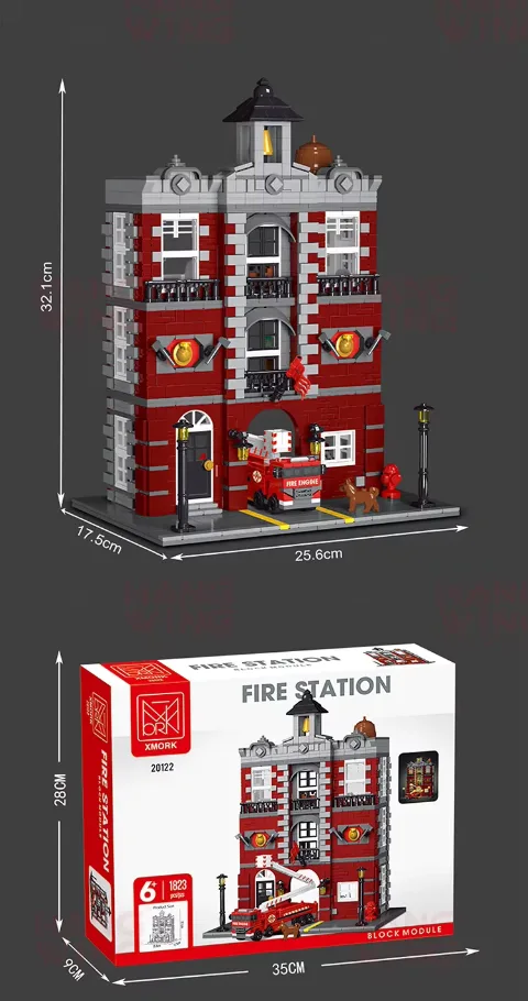 Klemmbaustein Feuerwehr Set – LEGO