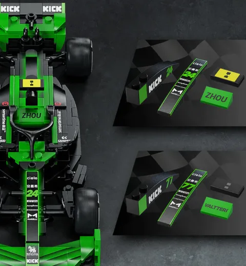 Klemmbaustein Formel 1 Rennwagen Fahrzeug – LEGO
