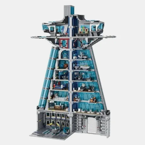Klemmbaustein Heldenturm | Panlos 55120 | 5883 Klemmbausteine – Bild 2 – LEGO