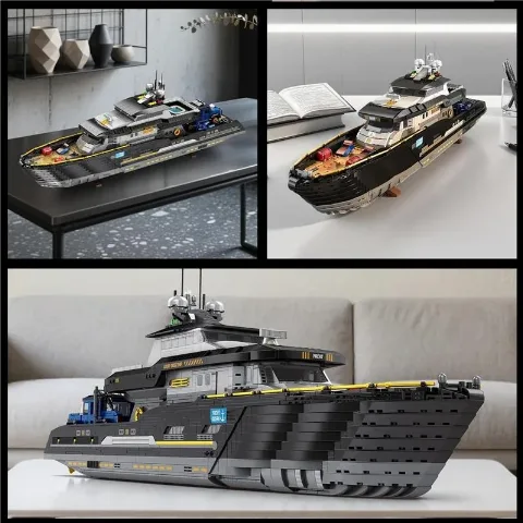 Klemmbaustein-Luxusyacht | 4421 Klemmbausteine | Reobrix – Bild 5 – LEGO