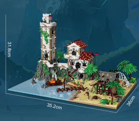 Klemmbaustein-Pirateninsel | 8025 Klemmbausteine | Baka 33923 – Bild 4 – LEGO