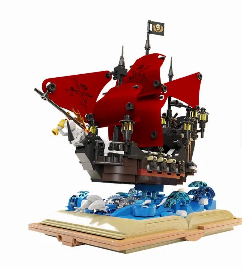 Klemmbaustein Queen Annes Revenge | Magic Ship 13020 | 966 Klemmba – Bild 2 – LEGO
