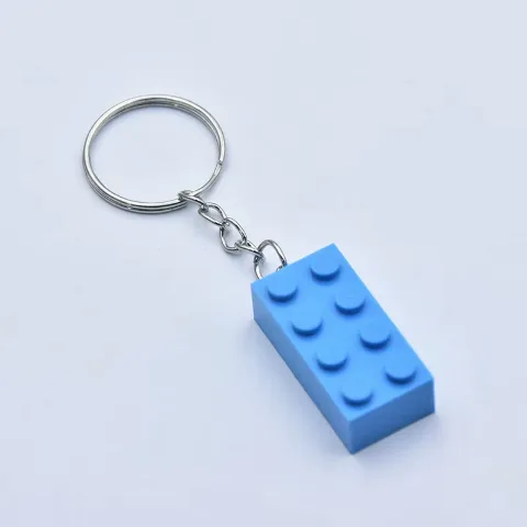 Klemmbaustein-Schlüsselanhänger | 15 Farben – Bild 2 – LEGO