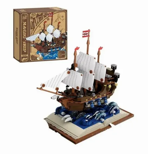 Klemmbaustein Segelschiff | Magic Ship 13042 | 925 Klemmbausteine – Bild 2 – LEGO