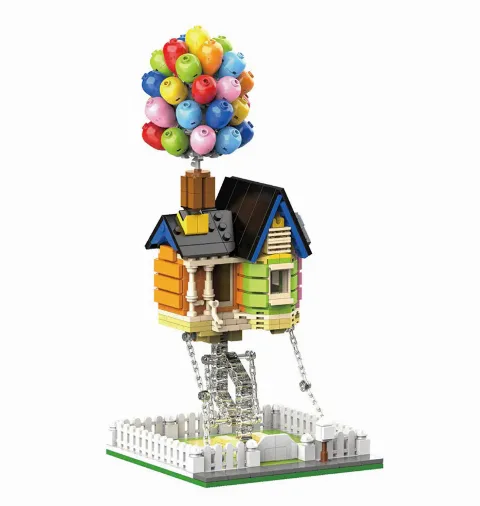 Klemmbaustein Set "Ballonhaus" | DK 7025 | 686 Klemmbausteine – Bild 3 – LEGO