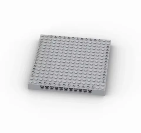 Klemmbaustein Technic, Brick 16x16 mit Löchern | 65803 – Bild 2 – LEGO