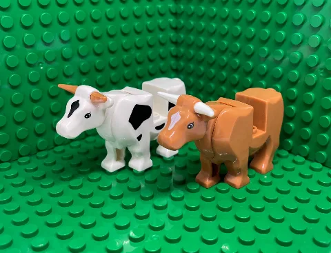 Klemmbaustein Tier | Kuh (mit Aufdruck) – Bild 1 – LEGO