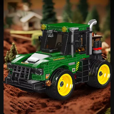 Klemmbaustein-Traktor | 466 Klemmbausteine | MouldKing 24061 – Bild 4 – LEGO