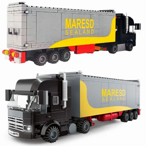 Klemmbaustein-Truck | 352 Klemmbausteine | Wange 4971 – Bild 2 – LEGO