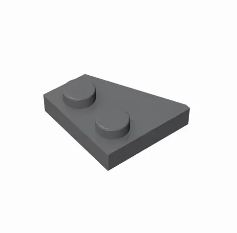 Klemmbaustein Wedge, Plate 2 x 2 Right | 24307 | 100 Stück – Bild 3 – LEGO