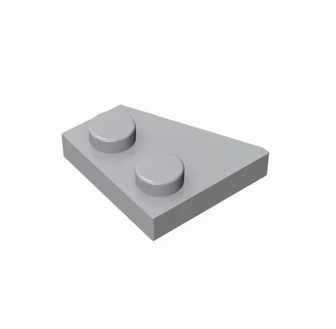 Klemmbaustein Wedge, Plate 2 x 2 Right | 24307 | 100 Stück – Bild 2 – LEGO