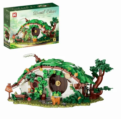 Klemmbaustein Zwergen-Höhle | DK 6031 Dwarf Cabin | 1088 Klemmbausteine – Bild 4 – LEGO