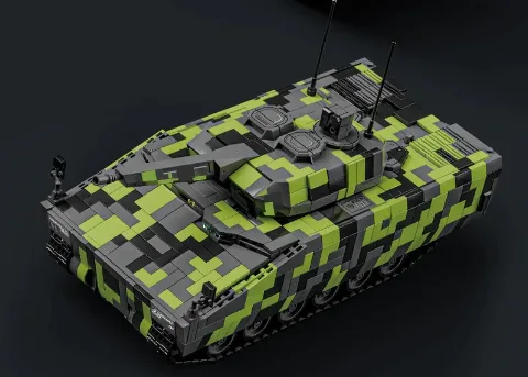 Lynx-Panzer | 2709 Klemmbausteine | 12GO – Bild 5 – LEGO