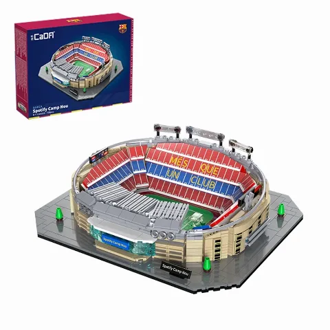 Barcelona Camp Nou Klemmbaustein-Set von CaDA – LEGO