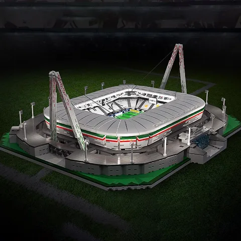 JUVENTUS TURIN ALLIANZ STADIUM KLEMMBAUSTEINE BRICKS – LEGO