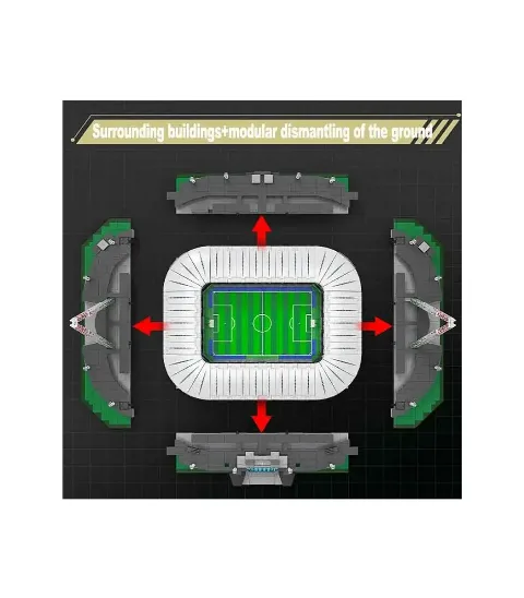JUVENTUS TURIN ALLIANZ STADIUM KLEMMBAUSTEINE BRICKS – LEGO