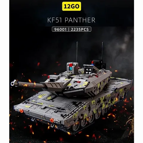 Panther-Panzer | 2235 Klemmbausteine | 12GO – Bild 4 – LEGO
