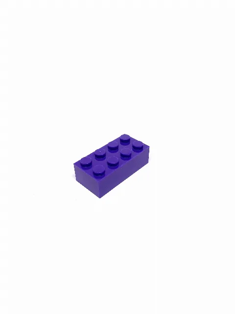 Penny Bricks® Brick 2x4 | Klemmbaustein 2x4 (200 Stück) | 3001 – LEGO