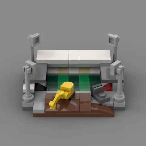 Stadionserie | Elversberg | 74 Klemmbausteine | BrickStadium x PennyBricks – Bild 3 – LEGO