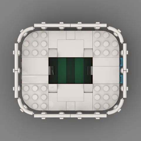 Klemmbaustein Stadion Stuttgart MHP Arena – LEGO