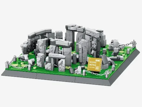 Stonehenge Klemmbaustein Set | Wange 4224 | 753 Klemmbaustein – Bild 3 – LEGO