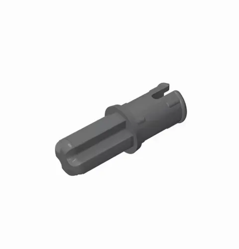 Technic, Axle 1L with Pin with Friction Ridges | Klemmbaustein 43093 | 200 Stück – Bild 3 – LEGO